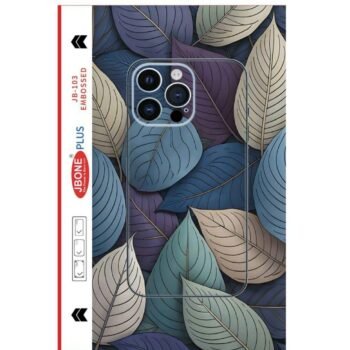 leaves pattern mobile skin