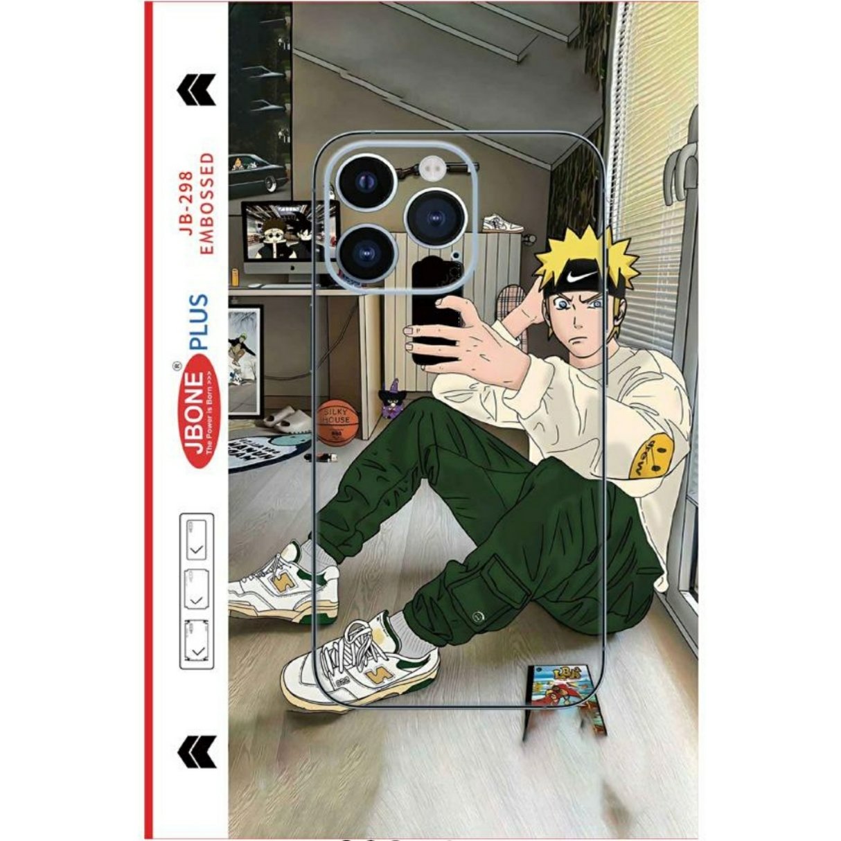 naruto-mobile-skin-jb-298 naruto selfie mobile skin wrap