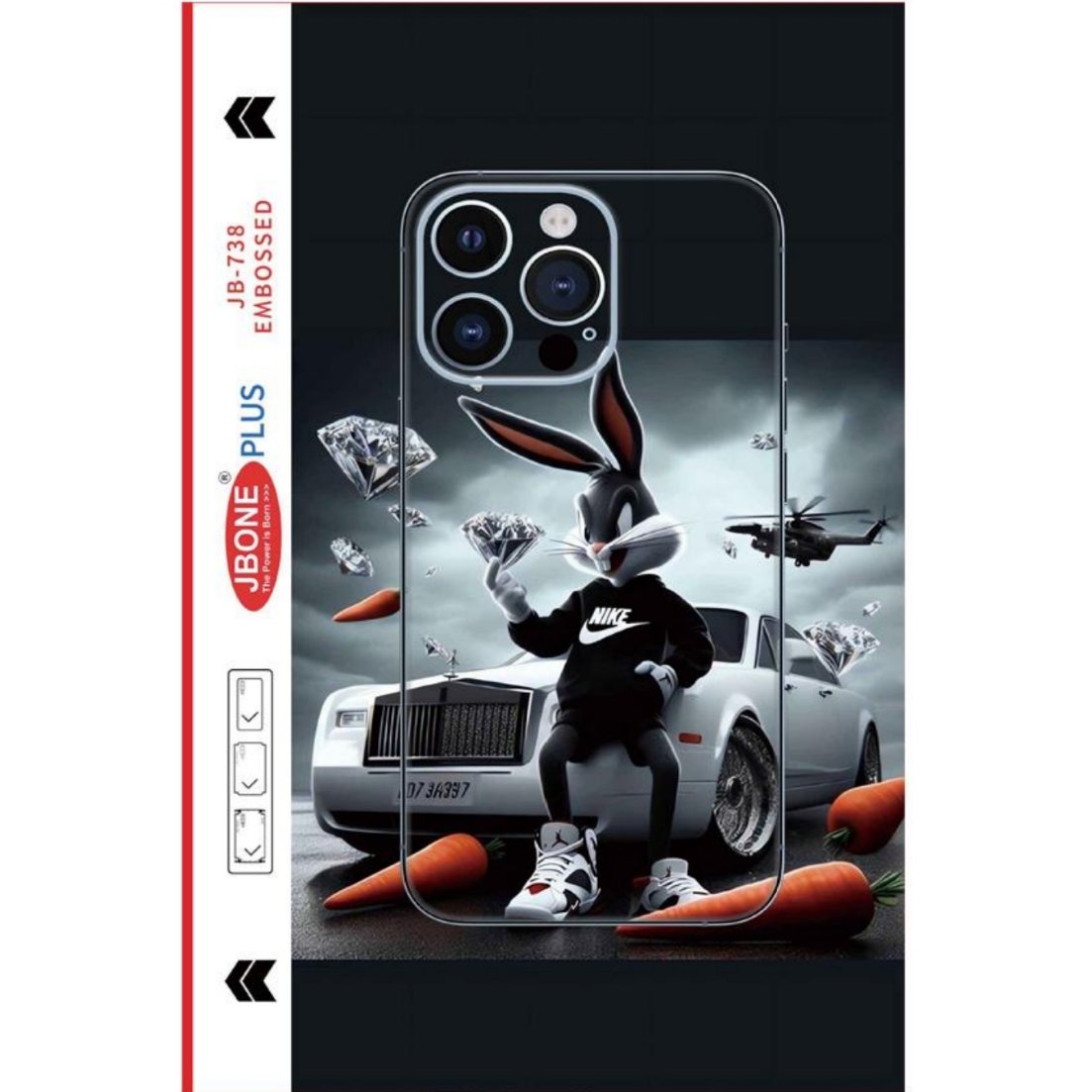 bunny-cartoon-mobile-skin-jb-738 bunny ,mobile skin new wrap