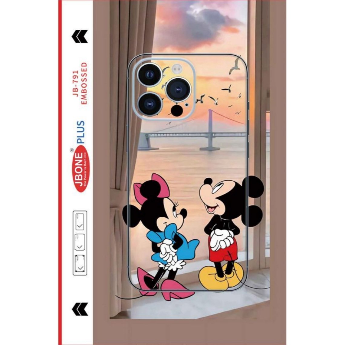 cartoon-mobile-skin-jb-791 mickey minnie mobile skin new