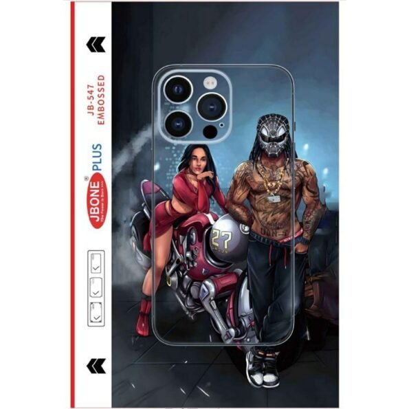 funky couple mobile skin