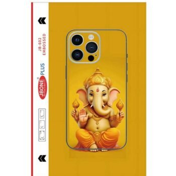 ganpati yellow mobile skin new