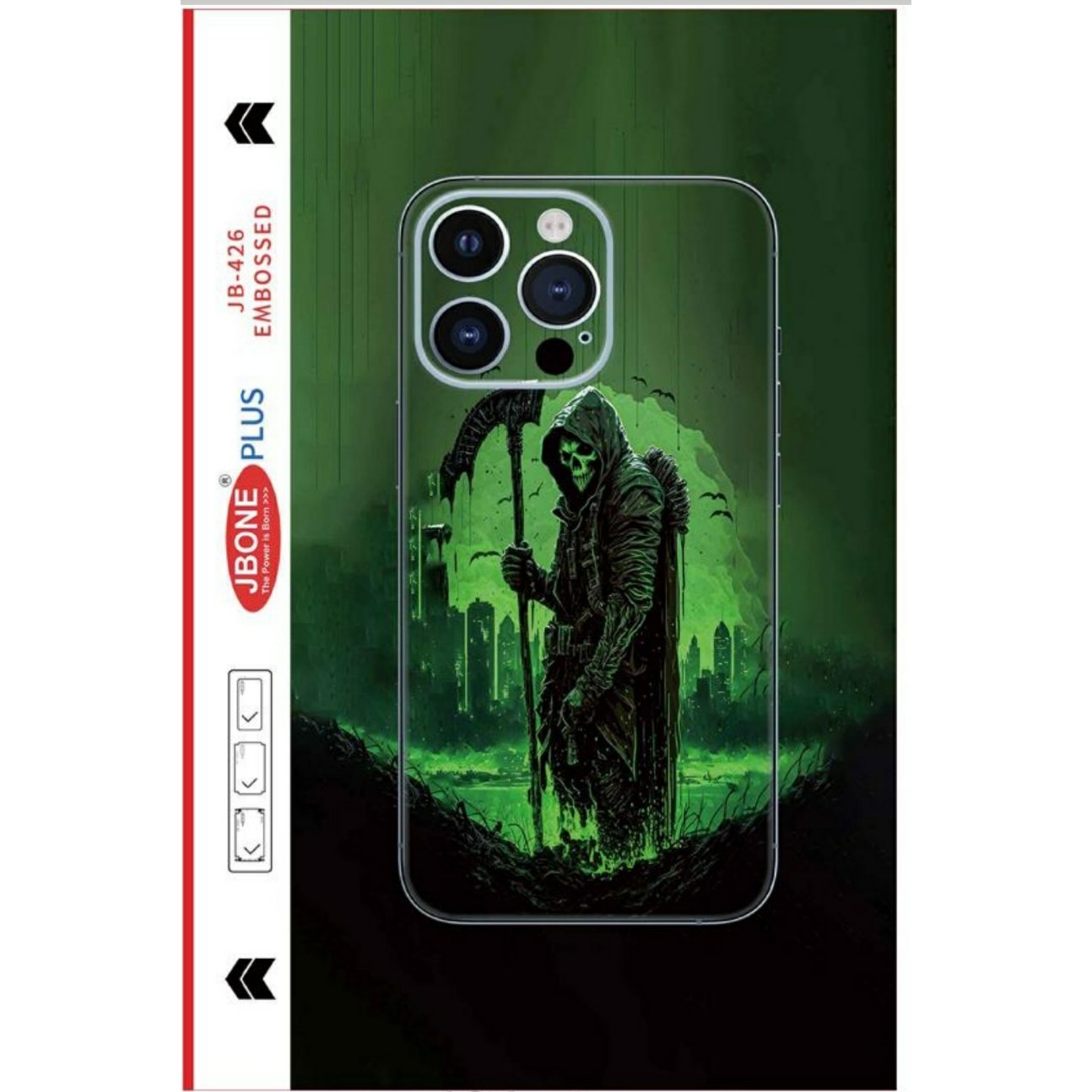 green-ghost-mobile-skin-jb-426 ghost mobile skin new