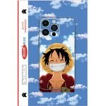 luffy smiling mobile skin wrap