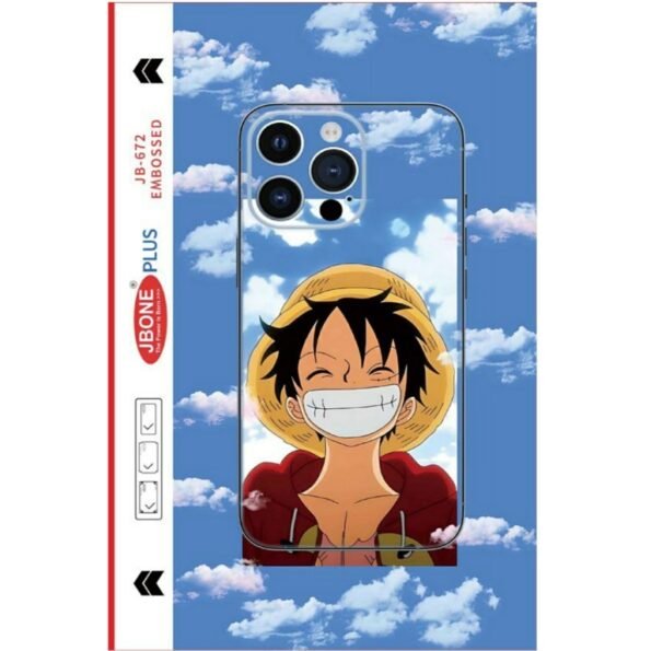 luffy smiling mobile skin wrap