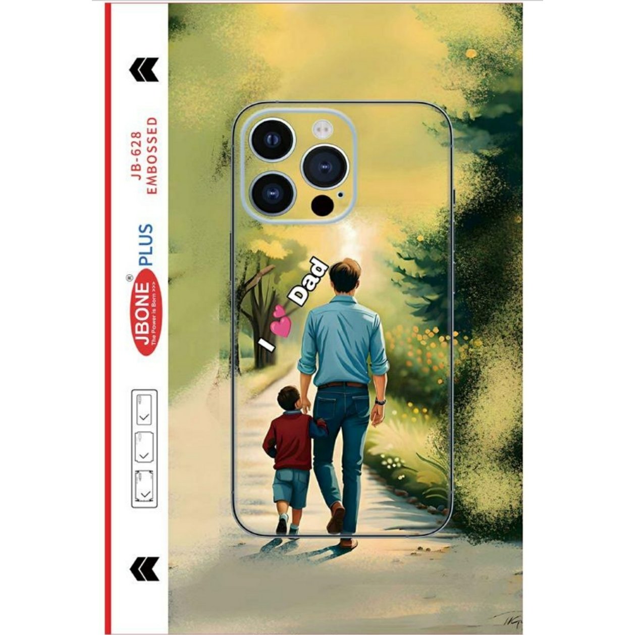 papa-mobile-skin-jb-628 dad mobile skin new wrap