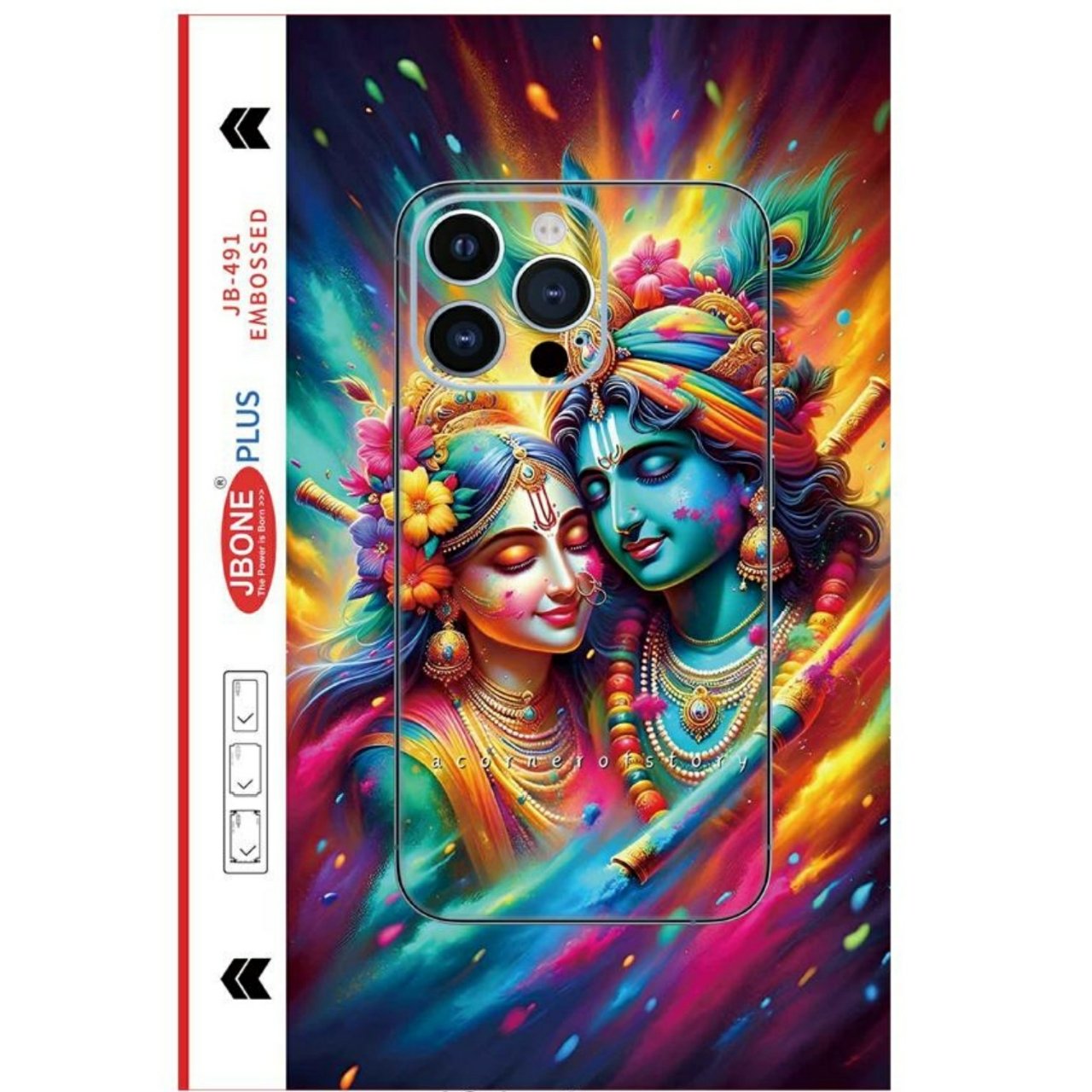 radhe-krishna-mobile-skin-jb-491 radhe krishna mobile skin