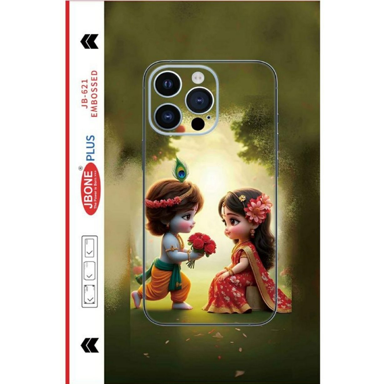 radhe-krishna-mobile-skin-jb-621 Radhe krishna child skin new