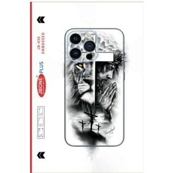 jesus cross tiger mobile skin , new wrap